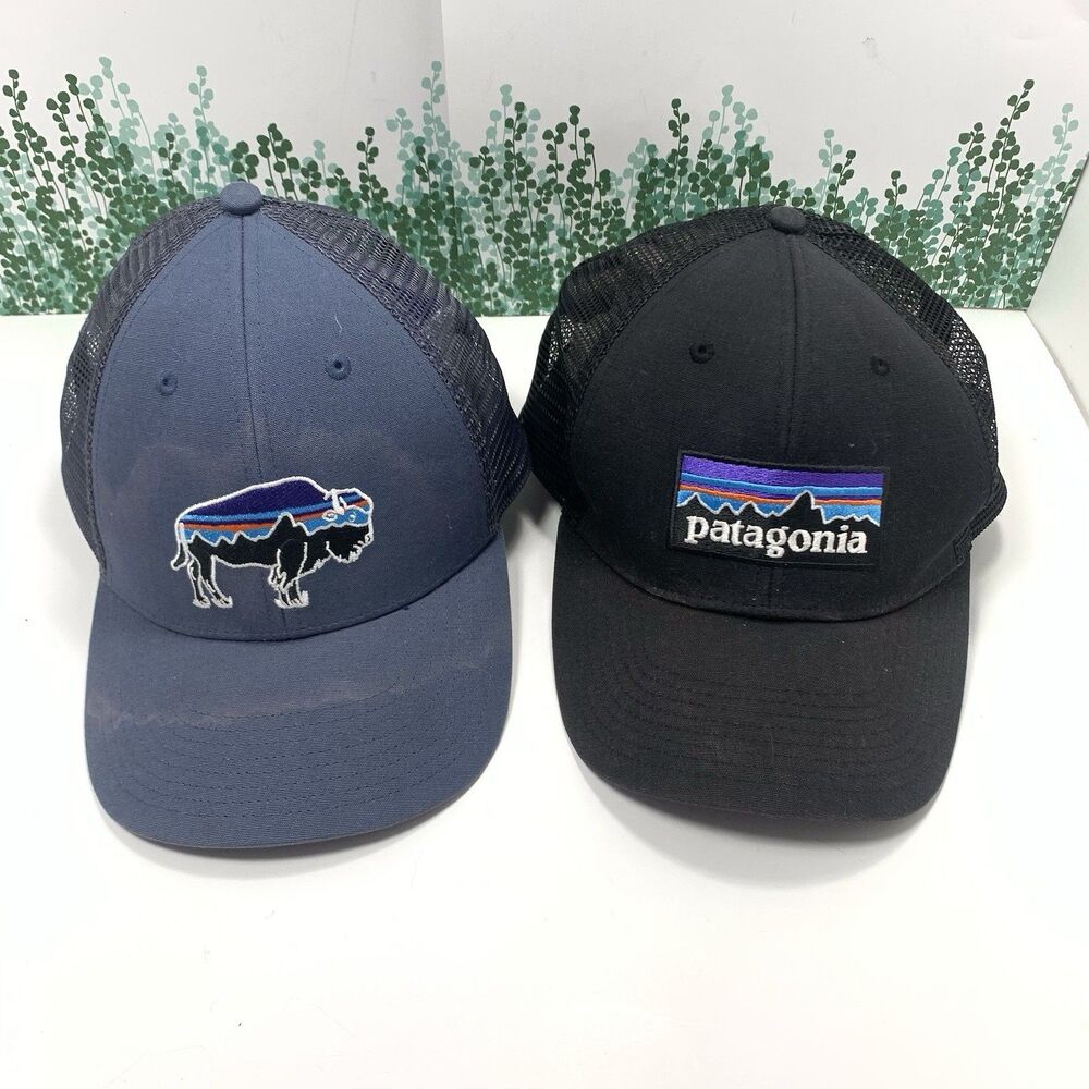 Patagonia 2 Snapback Logo Hats One Size Fits All